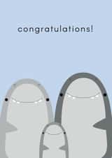 Cute congratulations card for a new family member. created by Elkish