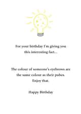 birthday rude Birthday Card 12658 created by Squelia