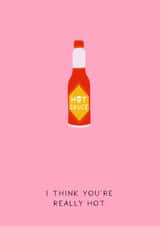 hot sauce Anniversary Card 10962 created by Darwin Designs