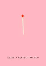 perfect match Anniversary Card 33169 created by Darwin Designs