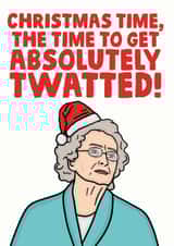 twatted adult Christmas Card 13268 created by Studio Doodles