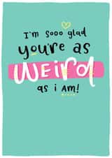 Weird Funny Humour Card 11067 created by Blue Kiwi Design