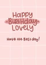 Celebrate your lovely friends birthday with this cute card created by The Lyon's Den Graphics