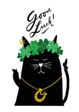 luck good Good Luck Card 14611 created by Letter V Prints