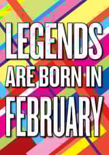 February birthday card created by kissmekwik