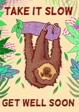 Get well Get Well Card 3380 created by olliebrownillustration