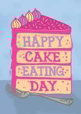 Happy Cake Birthday Card created by Woah there Pickle