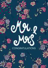 Floral MR & MRS created by Kamiya Chirodian