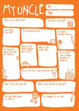 uncle from the kids Birthday Card 3732 created by Bow & Bell