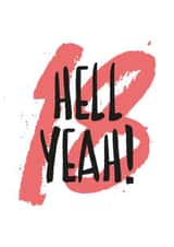 18 eighteen Birthday Card 4491 created by Joyful Joyful