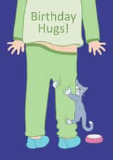 birthday hugs Card 40192 created by Smug Toad