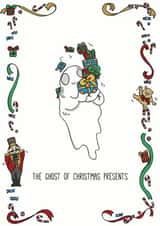 The Ghost of Christmas Presents Card created by Kat Willott