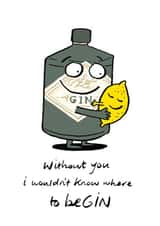 Where to be GIN card created by Cardinky