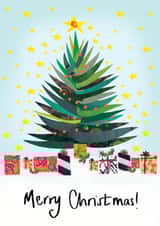 decorations star Christmas Card 24677 created by Libby Bothway