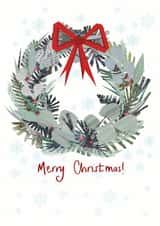 holly ivy Christmas Card 24678 created by Libby Bothway