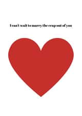 Wedding love card created by A little bit of love