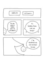 bauble tree Christmas Card 32236 created by Jemima de Viell