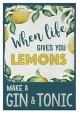 lemons gin Card 25239 created by Pippa Race