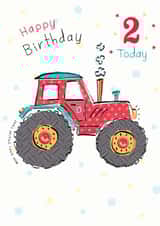 2 kids Birthday Card 12521 created by Clare Joys