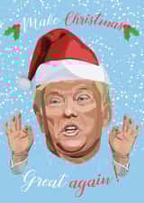 Make Christmas Great Again created by Nina C'e