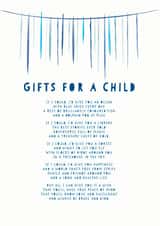 naming poem New Baby Card 8697 created by Joanna Miller