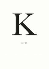 kisfor kiss Card 29619 created by Nothing But Lovely