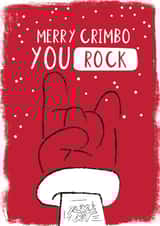 rock metal Card 34567 created by High Five Prints Co