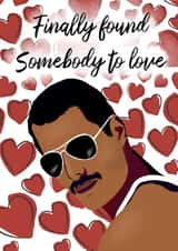 Freddie queen Valentines Day Card 40265 created by Moments By Mia