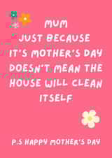 Cheeky Mother's Day Card created by Mitch Fox