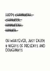 channukah chanuka Card 27529 created by Little Lisa Designs