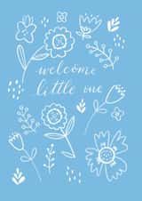 adult Girl New Baby Card 37230 created by Red & Ruby Designs