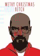 methy bitch Christmas Card 40355 created by Total Bad Cards