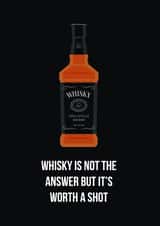 Whisky birthday card created by Pookie Studio