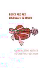 roses are red calm down Valentines Day Card 36850 created by Phaedra Peer