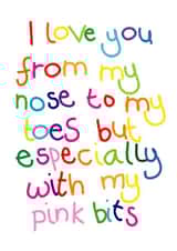 nose toes Valentines Day Card 38030 created by Lucy Likes It