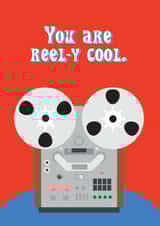 Music Reel Tape Friendship Romantic Card created by The Fidorium
