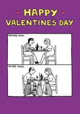 dogs adult Valentines Day Card 1927 created by Off The Leash Cartoons by Rupert Fawcett