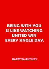 valentines football Valentines Day Card 11185 created by Offside Cards