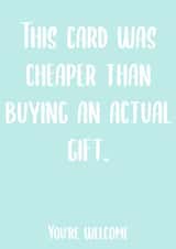 this card cheaper Birthday Card 15488 created by James Colley