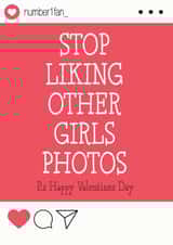 likes instagram Valentines Day Card 40526 created by Tanya Pyrka