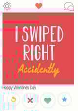 swiped right Valentines Day Card 40527 created by Tanya Pyrka