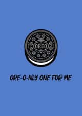 oreo cookies Valentines Day Card 40118 created by CardinallyEmma