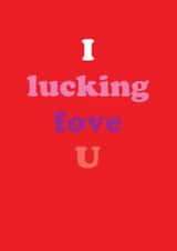FUCKING love Card 30982 created by Joanna Myles