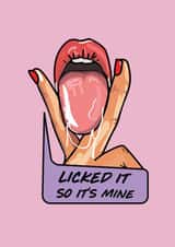 NSFW Valentine's Day Card - Oral Sex created by Phaedra Peer