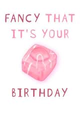 french fancy fondent Birthday Card 16276 created by Luke Tuffs