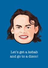 Gary Strang men behaving badly Birthday Card 15922 created by Wayne Oliver