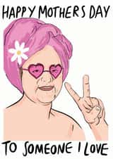 lewis capaldi someone I love Mothers Day Card 10300 created by Stacie Charlton