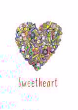 sweets sweetheart Valentines Day Card 40649 created by Maddy Bennett