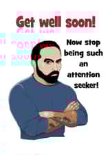 Ant Middleton hopes you get well soon created by Stephanie Scala