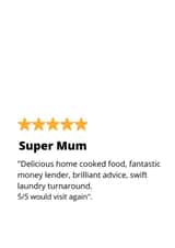 Funny Mothers Day Card - Mum - Review - Super Mum created by original fox designs